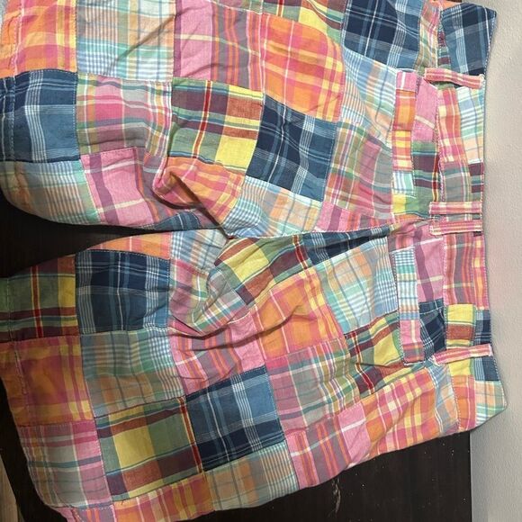 Grane Plaid cotton shorts size 7 - Picture 4 of 4